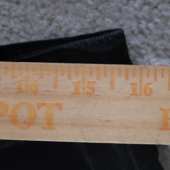 NWOT Adidas Adibreak Denim Two-In-One Jeans Womens 32 Black White Baggy Skater - Picture 12 of 16